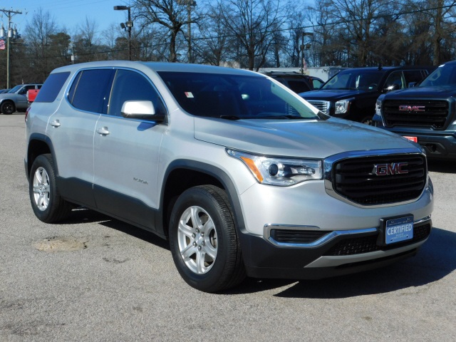 Certified Pre-owned 2018 Gmc Acadia Sle-1 4d Sport Utility In 